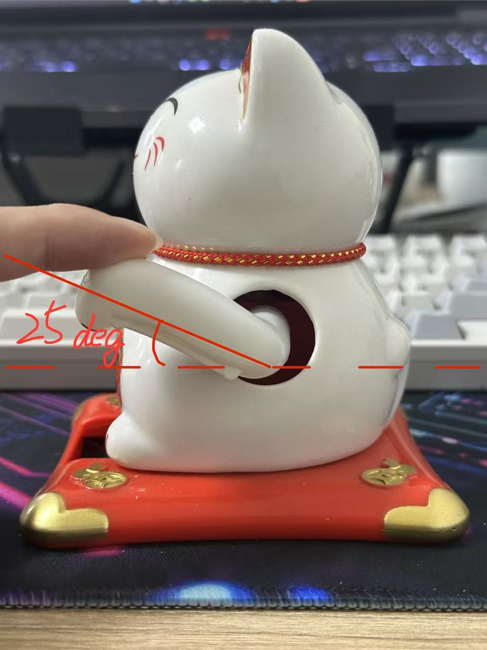 手臂老虎机触发限位开关位置参考